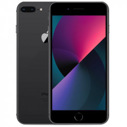 iPhone 8 plus black refurbished - used, post-lease Apple refurbished smartphone