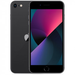 iPhone SE 2020 black refurbished - used, post-lease Apple refurbished smartphone
