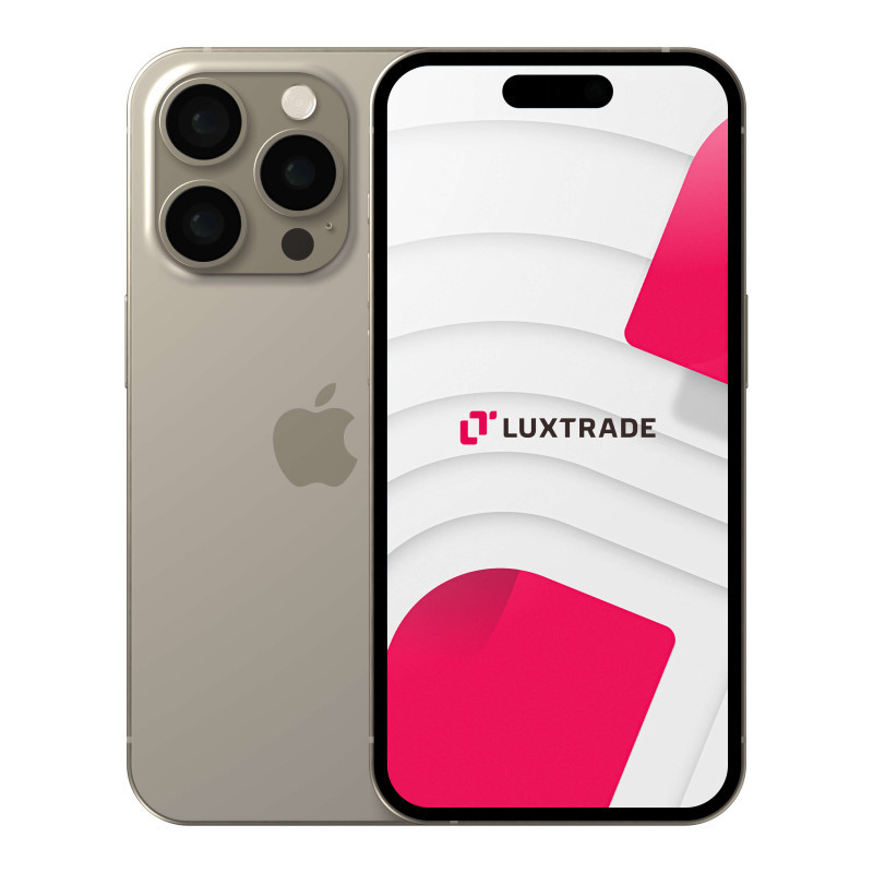 iPhone 15 Pro 128GB Tytan naturalny. Smartfon Apple refurbished | odnowiony sprzęt używany LUXTRADE iPhone 15 Pro 128GB Tytan naturalny. Smartfon Apple refurbished | odnowiony sprzęt używany LUXTRADE