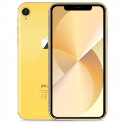 iPhone XR yellow refurbished - used, post-lease Apple refurbished smartphone
