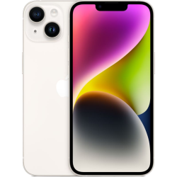 iPhone 14 biały odnowiony - używany refurbished smartfon Apple powystawowy/poleasingowy