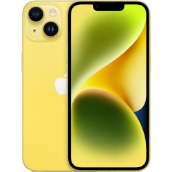 iPhone 14 yellow refurbished - used, post-lease Apple refurbished smartphone