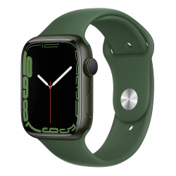 Apple Watch 7 zielony odnowiony - używany refurbished smartwatch Apple powystawowy/poleasingowy