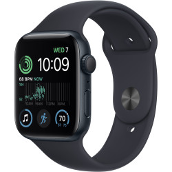 Apple Watch SE 2 czarny odnowiony - używany refurbished smartwatch Apple powystawowy/poleasingowy